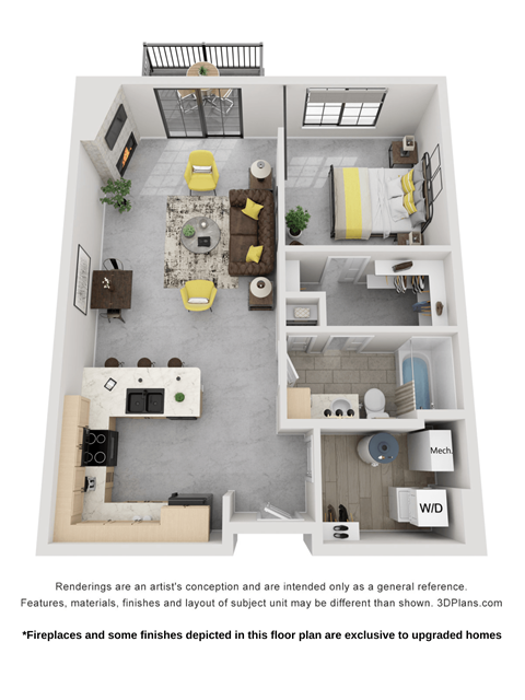 155 E 4th Place Studio-2 Beds Apartment, Loft for Rent - Photo Gallery 35